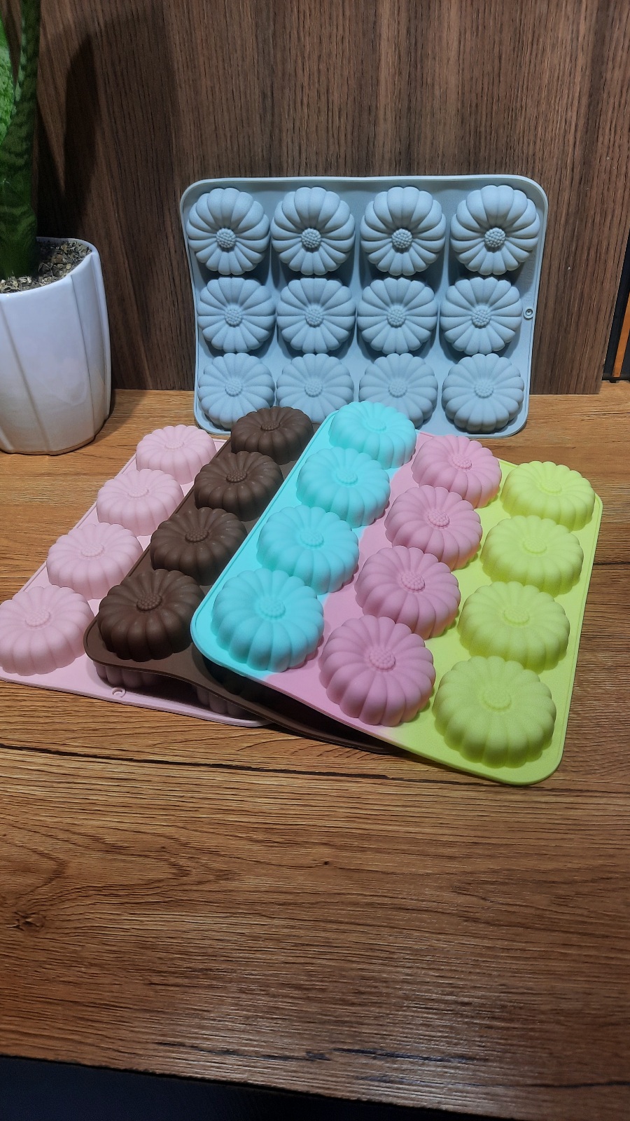 قالب کیک و شیرینی سیلیکونی نسوز طرح گل