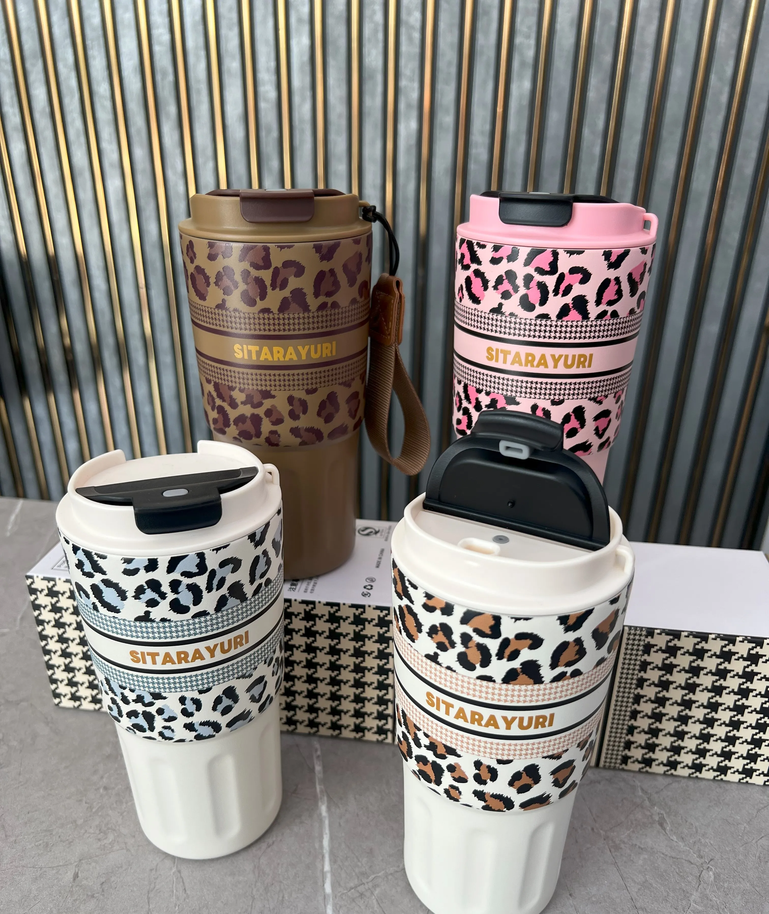 تراول ماگ طرح پلنگی